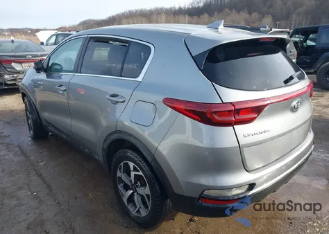 2020 Kia Sportage Lx из США, поврежденный, VIN KNDPMCAC2L7733627